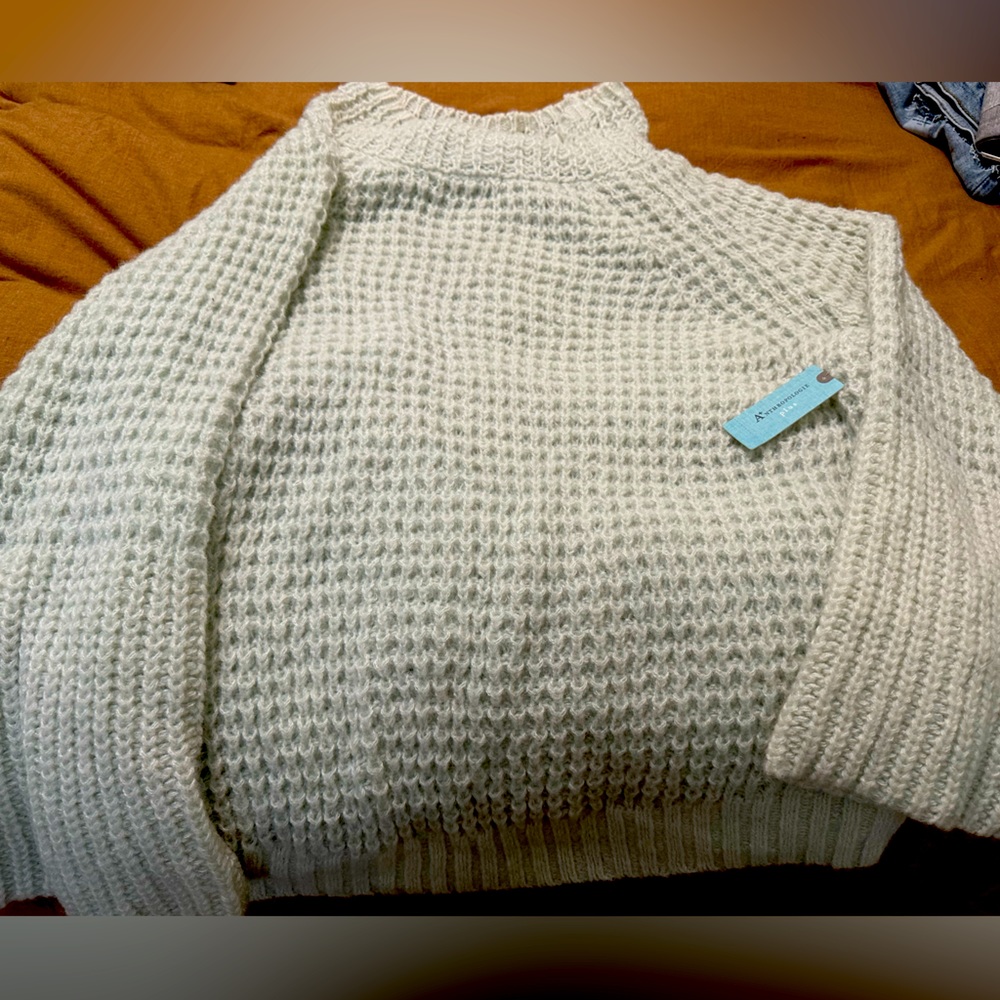NWT Anthropologie Plus Sweater in Mint